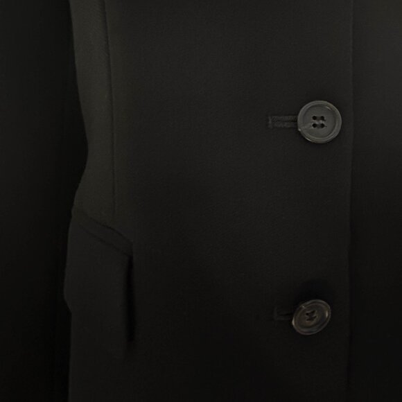 Women's Vintage Black Wool Pant Suit J.Crew - Picture 5 of 7